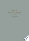 Basic Numerical Mathematics: Vol. 1: Numerical Analysis /