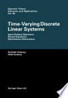 Time-Varying Discrete Linear Systems: Input-Output Operators. Riccati Equations. Disturbance Attenuation 