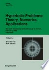 Hyperbolic Problems: Theory, Numerics, Applications: Seventh International Conference in Zürich, February 1998 Volume II /
