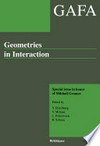 Geometries in Interaction: GAFA special issue in honor of Mikhail Gromov 