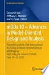 mODa 10 - Advances in Model-Oriented Design and Analysis: Proceedings of the 10th International Workshop in Model-Oriented Design and Analysis Held in Lagow Lubuski, Poland, June 10-14, 2013 