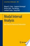 Modal Interval Analysis: New Tools for Numerical Information 
