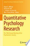 Quantitative Psychology Research: The 78th Annual Meeting of the Psychometric Society /