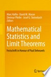 Mathematical Statistics and Limit Theorems: Festschrift in Honour of Paul Deheuvels 