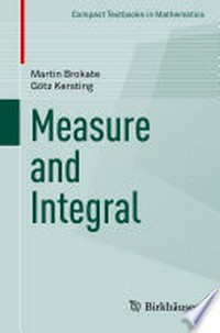 Measure and Integral
