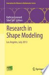 Research in Shape Modeling: Los Angeles, July 2013 /