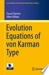 Evolution Equations of von Karman Type