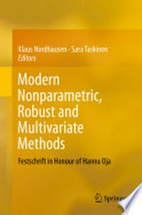 Modern Nonparametric, Robust and Multivariate Methods: Festschrift in Honour of Hannu Oja /