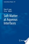Soft matter at aqueous interfaces