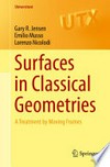 Surfaces in Classical Geometries: A Treatment by Moving Frames /