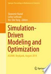 Simulation-Driven Modeling and Optimization: ASDOM, Reykjavik, August 2014 /