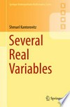 Several Real Variables