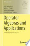 Operator Algebras and Applications: The Abel Symposium 2015 