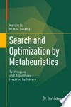 Search and Optimization by Metaheuristics: Techniques and Algorithms Inspired by Nature 