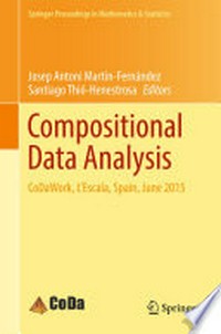 Compositional Data Analysis: CoDaWork, L’Escala, Spain, June 2015 
