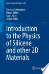 Introduction to the physics of silicene and other 2D materials