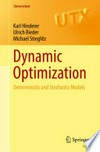 Dynamic Optimization: Deterministic and Stochastic Models /