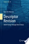 Descriptor Revision: Belief Change through Direct Choice 