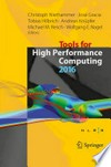 Tools for High Performance Computing 2016: Proceedings of the 10th International Workshop on Parallel Tools for High Performance Computing, October 2016, Stuttgart, Germany /