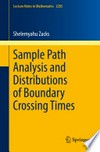 Sample Path Analysis and Distributions of Boundary Crossing Times