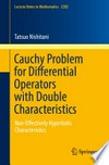 Cauchy Problem for Differential Operators with Double Characteristics: Non-Effectively Hyperbolic Characteristics /