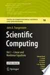 Scientific Computing: Vol. I - Linear and Nonlinear Equations