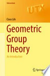 Geometric Group Theory: An Introduction /