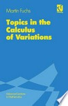 Topics in the Calculus of Variations