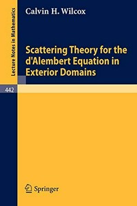 Scattering theory for the d' Alembert equation in exterior domains 