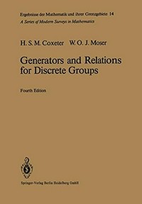 Generators and relations for discrete groups