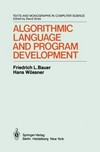 Algorithmic language and program development 