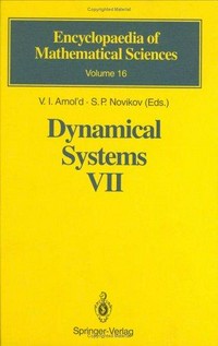 Dynamical systems VII: integrable systems, nonholonomic dynamical systems 