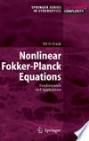 Nonlinear Fokker-Planck Equations: Fundamentals and Applications