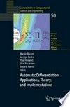 Automatic Differentiation: applications, theory and implementations