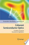 Coherent Semiconductor Optics: From Basic Concepts to Nanostructure Applications