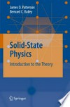 Solid State Physics: Introduction to the Theory