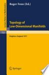 Topology of Low-Dimensional Manifolds: Proceedings of the Second Sussex Conference, 1977 /