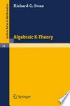 Algebraic K-theory