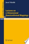 Lectures on n-Dimensional Quasiconformal Mappings