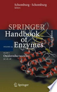 Springer Handbook of Enzymes. Vol. 24 : Class 1 A· Oxidoreductases IX EC 1.6-1.8