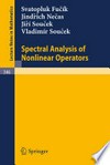 Spectral Analysis of Nonlinear Operators