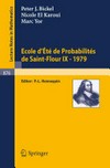 Ecole d’Eté de Probabilités de Saint-Flour IX-1979