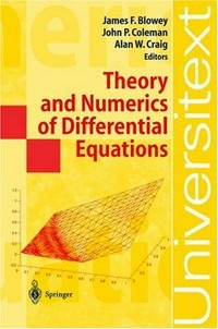 Theory and numerics of differential equations, Durham 2000