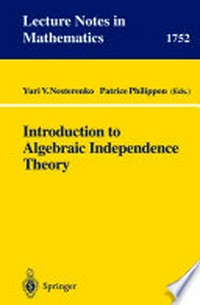 Introduction to Algebraic Independence Theory