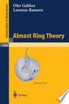 Almost Ring Theory