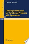 Topological Methods for Variational Problems with Symmetries