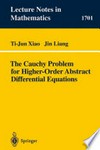 The Cauchy Problem for Higher Order Abstract Differential Equations