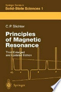 Principles of magnetic resonance