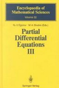 Partial differential equations III: the cauchy problem, qualitative theory of partial differential equations