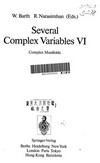 Several complex variables VI : complex manifolds